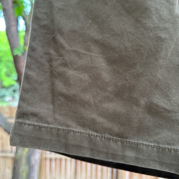 NWT J. Crew 9” City Fit Cotton Chino Shorts Olive Brown size 12 - Picture 9 of 15